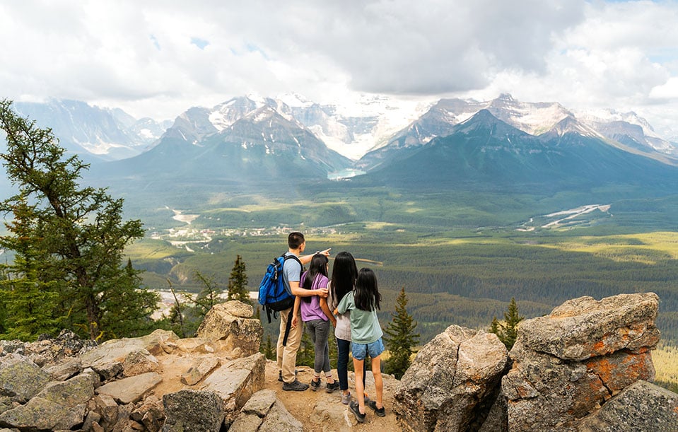 Sightseeing at Lake Louise Gondola