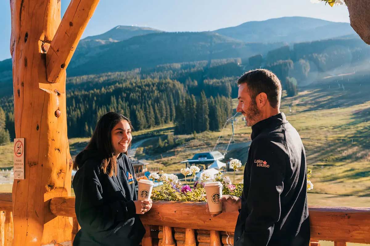 Slopeside Coffee in Lake Louise