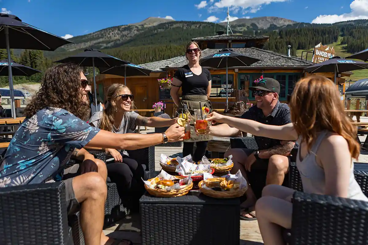 Dining at Lake Louise